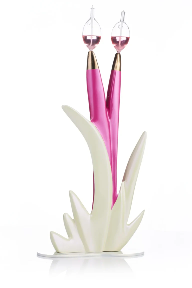 Botanical Candlesticks · The Pearl & Metallic Pink Edition by Yossi Shua